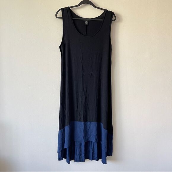 Women's Style Co Petite Colorblocked High-Low Dress size XL - Picture 2 of 7